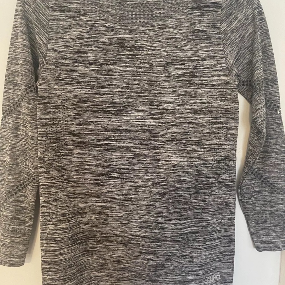 Ryka Active Shirt Top Long Sleeve Gray size M